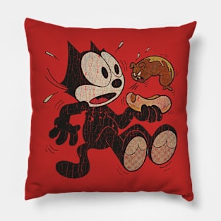 FELIX THE CAT HOT DOG Pillow