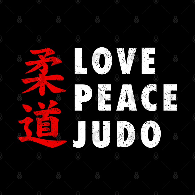 Judo Love Peace Judo by FloraLi