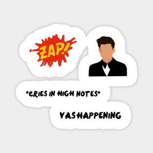 zayn sticker pack Magnet