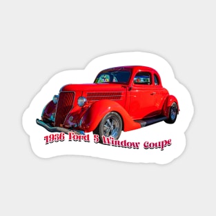 1936 Ford 5 Window Coupe Magnet