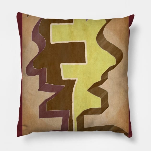 Confusion Pillow by ArtsyPieces