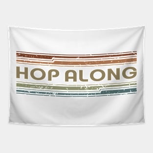 Hop Along Retro Lines Tapestry