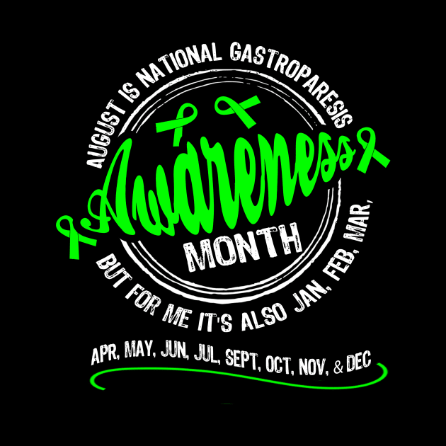 August Is Gastroparesis Month But Every Day For Me by Crimsonwolf28