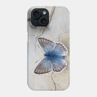 Blue butterfly Phone Case