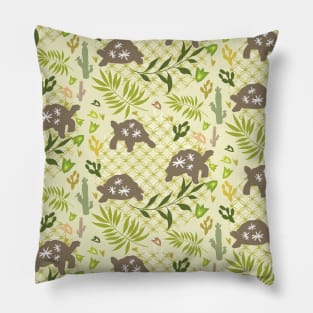 The Galapagos Tortoise Beautiful Tortoise Pet Pattern Pillow