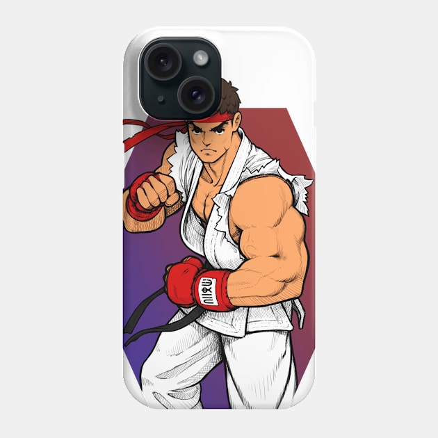 Fighter Phone Case by Sykosan