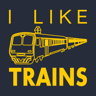 I like trains T-Shirt