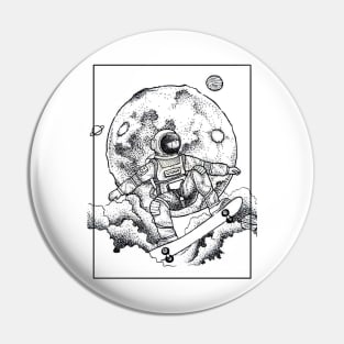 SPACE SKATER | ASTRONAUT Pin