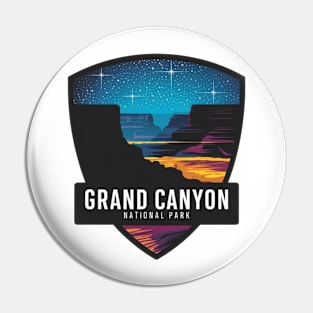 Magical Night in Grand Canyon Arizona Pin