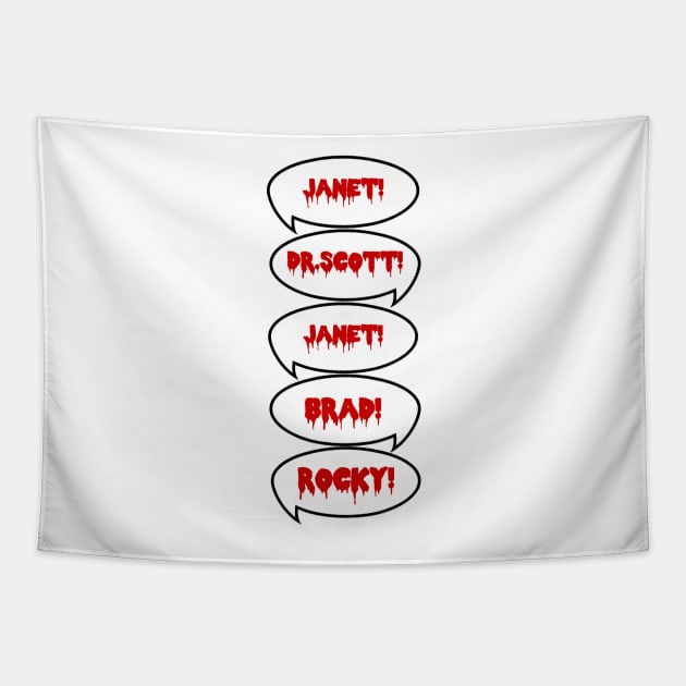 Janet! Tapestry by TwistedPenguin