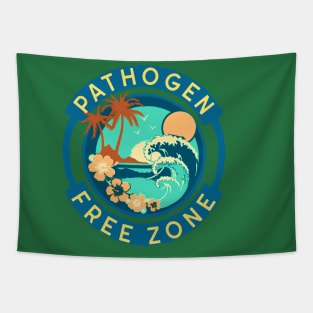 Pathogen-Free Zone Tapestry