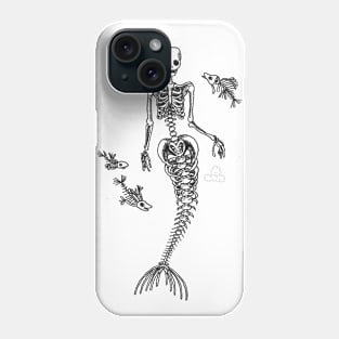 Mermaid Skeleton Phone Case