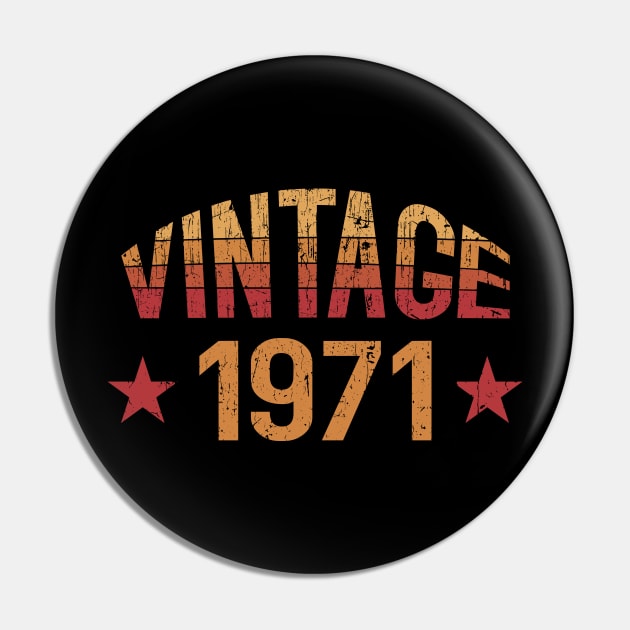 Vintage 1971 Pin by Ostakos