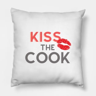 Kiss the Cook Chef Pillow