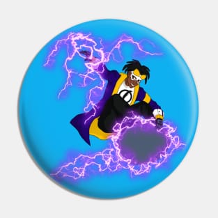 Static Shock! Pin