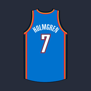 Chet Holmgren Oklahoma City Jersey Qiangy T-Shirt