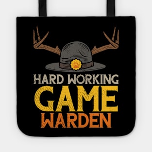 Hard Working Game Warden Tote