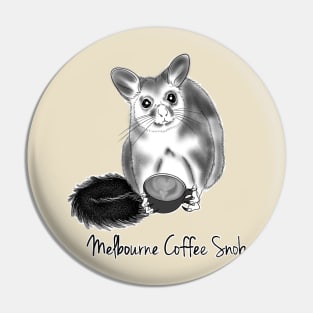 Melbourne Coffee Snob Pin