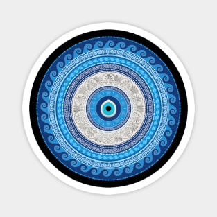 Greek Mati Mataki - Matiasma Evil Eye ornament Magnet