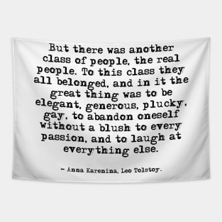 The real people - Anna Karenina, Leo Tolstoy Tapestry