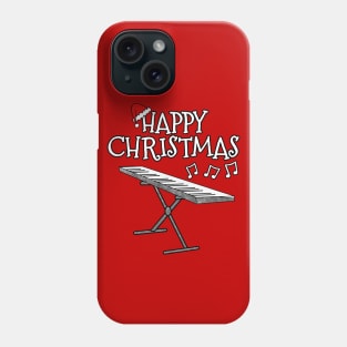 Christmas Keyboard Keyboardist Piano Teacher Xmas 2022 Phone Case