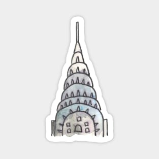 New York City Icons: Chrysler Building Magnet