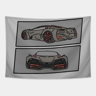 beast sport car Tapestry