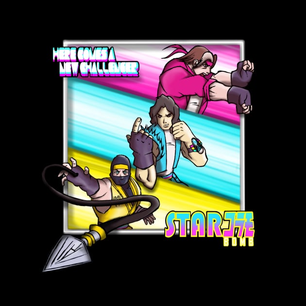 Starbomb Ninja Brian Egoraptor Danny Sexbang by LuisIPT