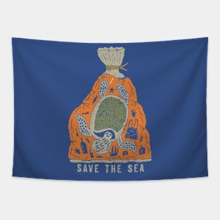 Save The Sea Tapestry