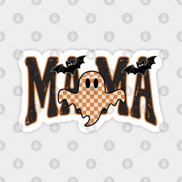 Mama Halloween Magnet by JessArty