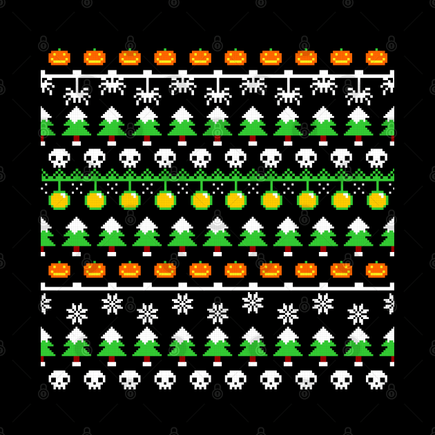 HORROR XMAS PATTERN by spoilerinc