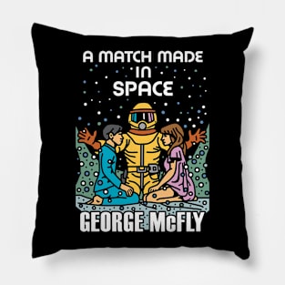 A Match Made In Space Pillow