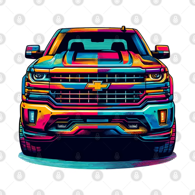 Chevy Silverado by Vehicles-Art