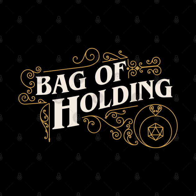 Victorian Bag of Holding Tabletop RPG by pixeptional