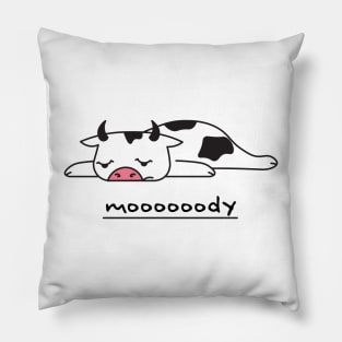 Moooooody Pillow