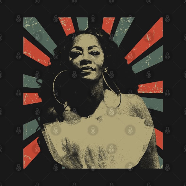 Jody Watley || Vintage Art Design || Time Is Here by Setipixel