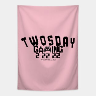 2 22 22 Twosday gaming lovers Tapestry