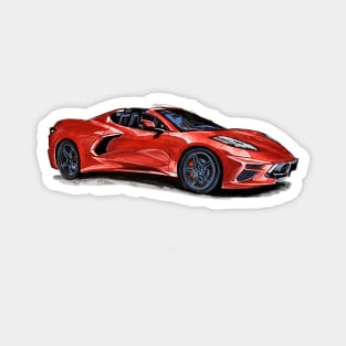 Corvette C8 Magnet