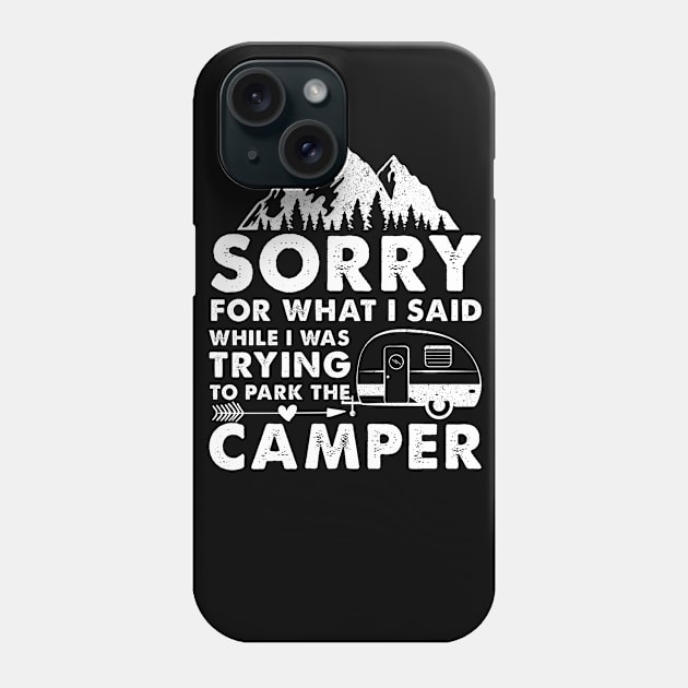 Sorry for what I said while I was trying to the park Phone Case by mintipap