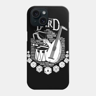 RPG Class Series: Bard - White Version Phone Case