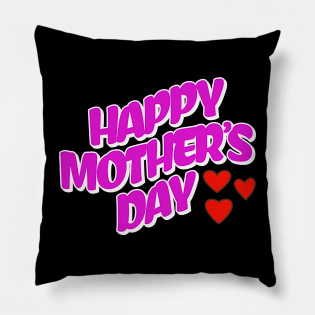 happy Mother’s Day Pillow by Rooftrabelbo