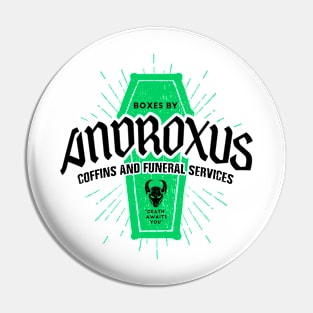 Androxus (dark) Paladins Champion Logo Pin