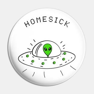 alien homesick Pin