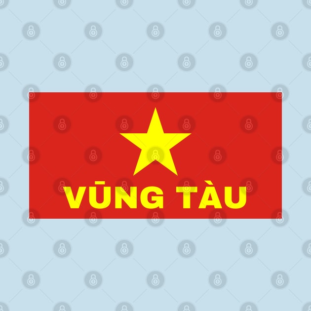 Vūng Tàu City in Vietnamese Flag by aybe7elf