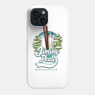 Jiminy Peak Massachusetts Ski logo Phone Case