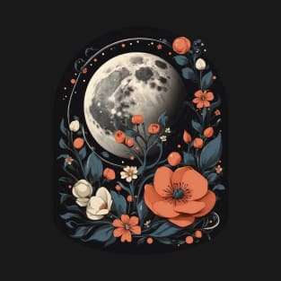 Flowers in the moon T-Shirt