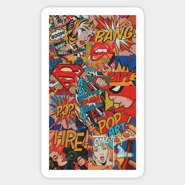 Pop Art - Pop Art - Sticker | TeePublic