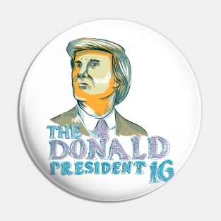 Trump President 2016 Drawing Pin