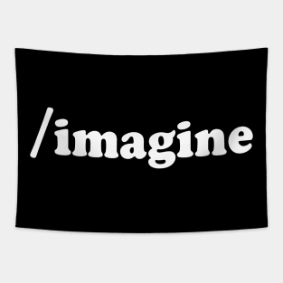 imagine funny tshirt for ai artificial intelligence lovers Tapestry