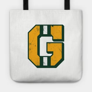 Green Bay G, vintage - white 2 Tote